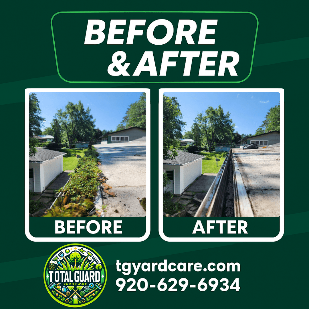 Gutter Cleaning — Gutter Cleaning — TotalGuard Yard Care Madison WI