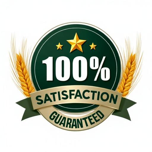 100% satisfaction guarantee